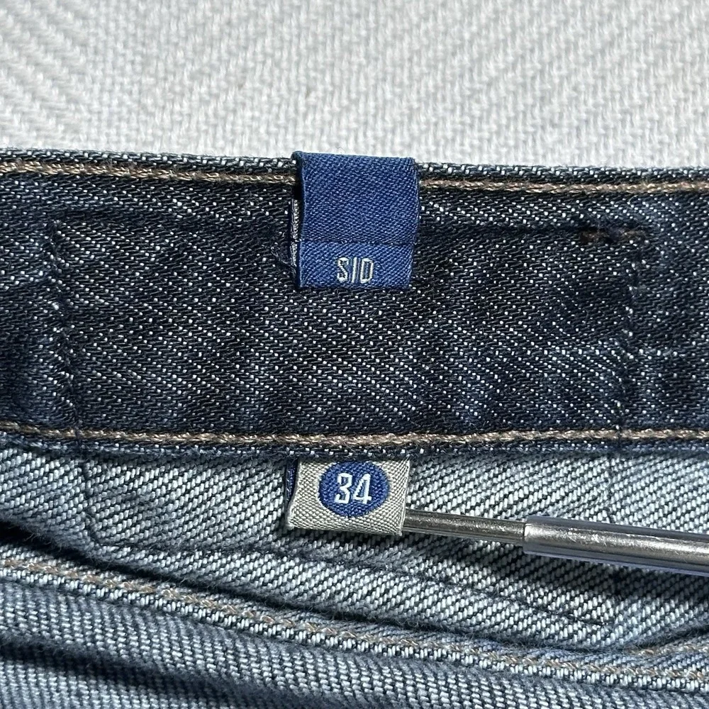 Citizens of Humanity Sid Straight Jeans 34x30 Relaxed Fit Stretch Denim USA Made